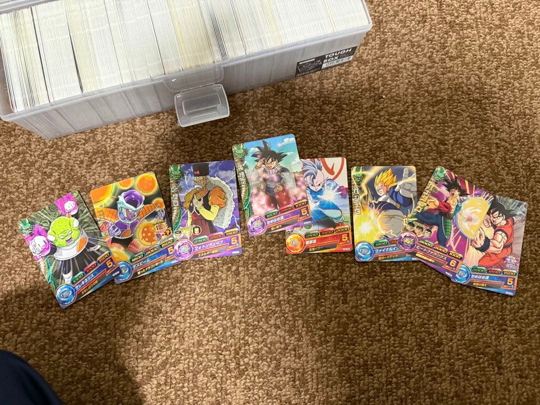 とら ドラゴンボールヒーローズ まとめ売り2394枚