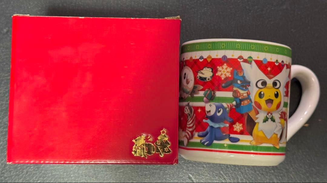 ポケモンセンター限定 オリジナル 2016年 クリスマスマグカップ