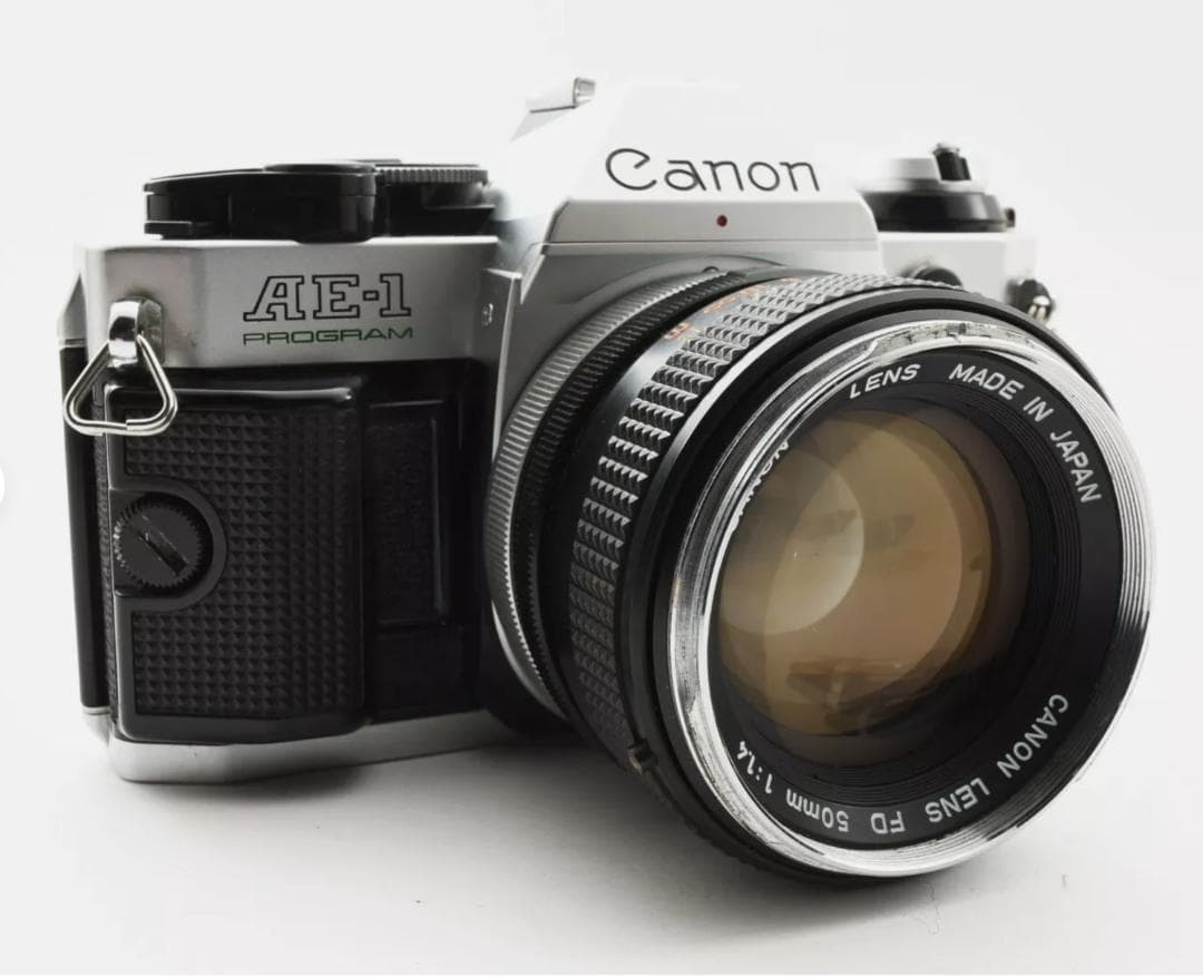 【完動品】Canon AE-1 Program Silver 50mm f1.4
