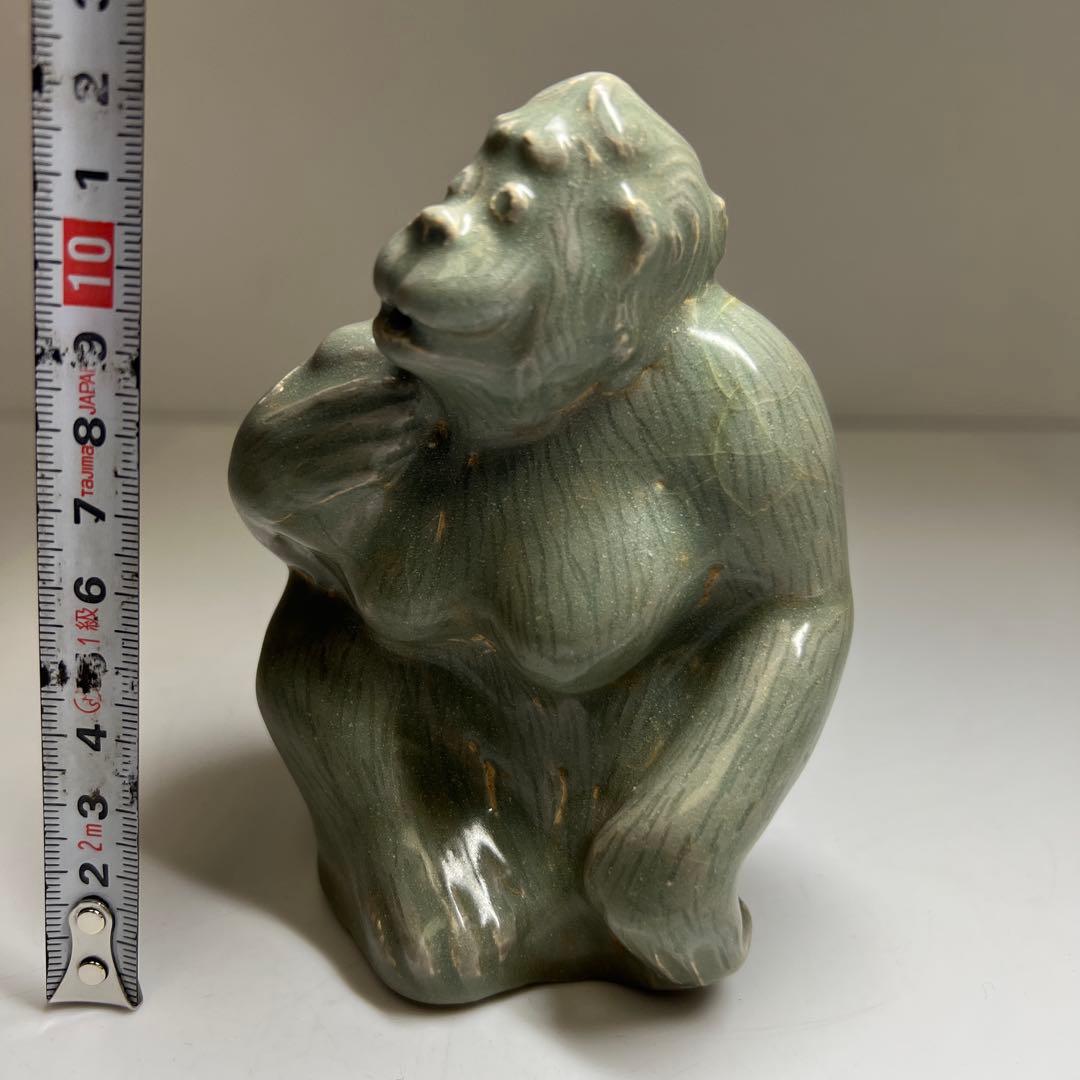 朝鮮美術　高麗青磁水滴　木箱付　高さ約12㎝　東Y7-0603⭐︎2Fトコヒ