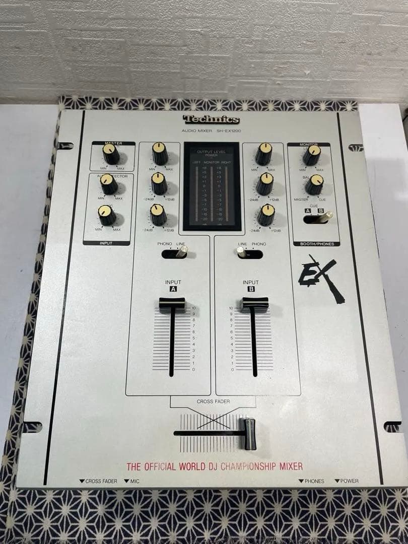 Technics テクニクス　SH-EX1200 メンテナンス　予備CHフェーダ