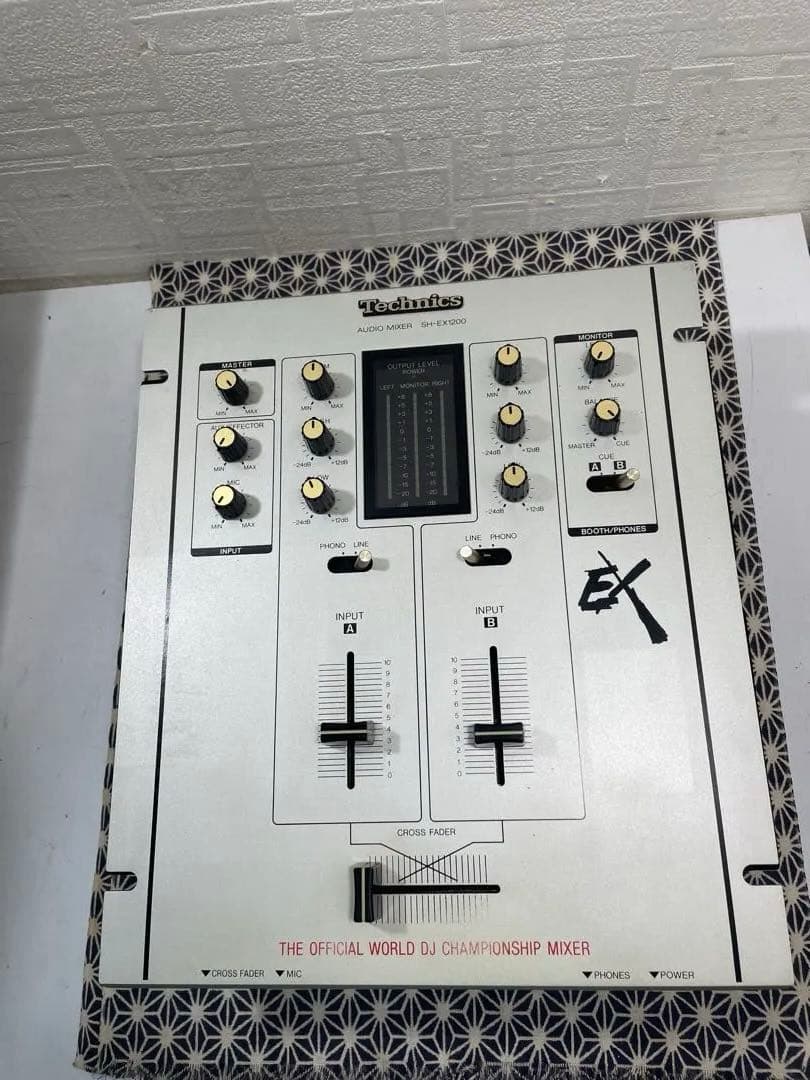 Technics テクニクス　SH-EX1200 メンテナンス　予備CHフェーダ