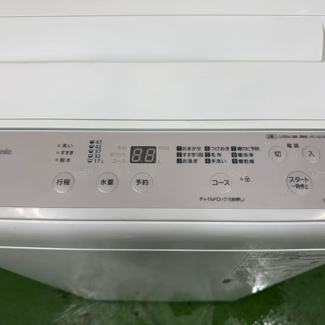 190 送料設置無料 パナソニック　洗濯機　5㌔　24年　一人暮らし