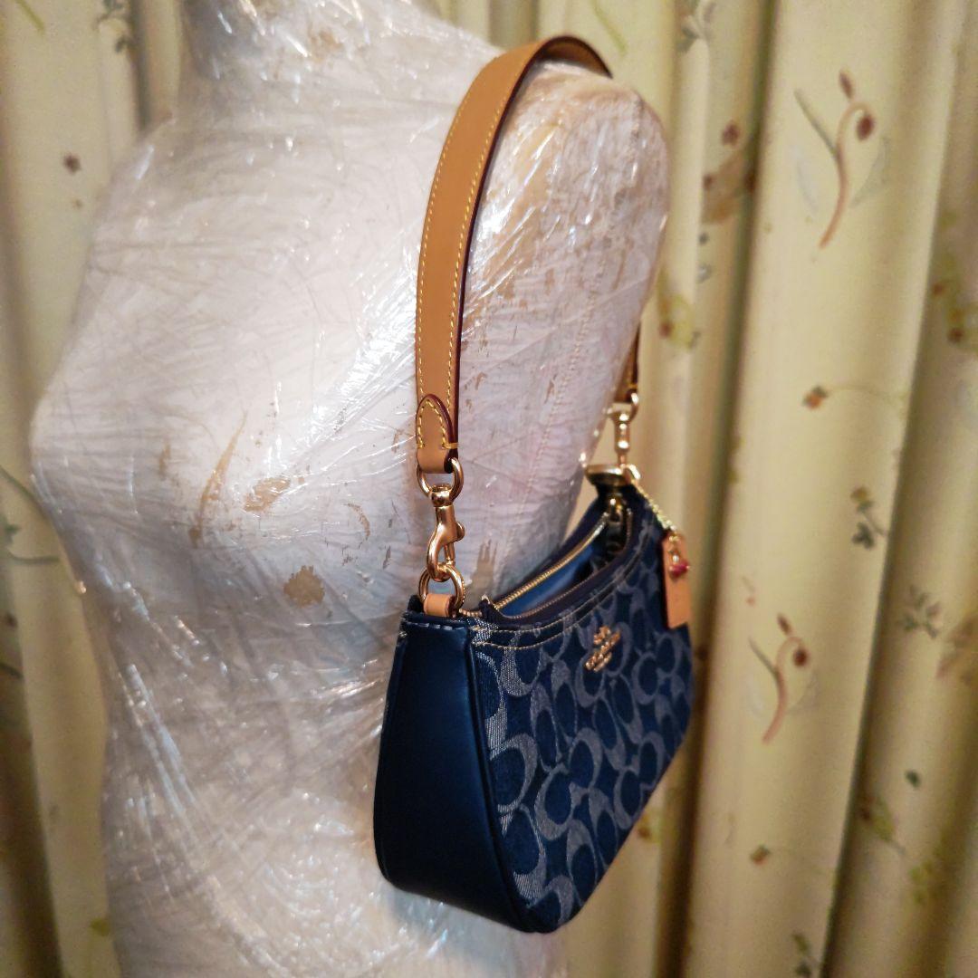 最終お値下げCOACH コーチ ショルダーバッグ ハンドバッグ デニム