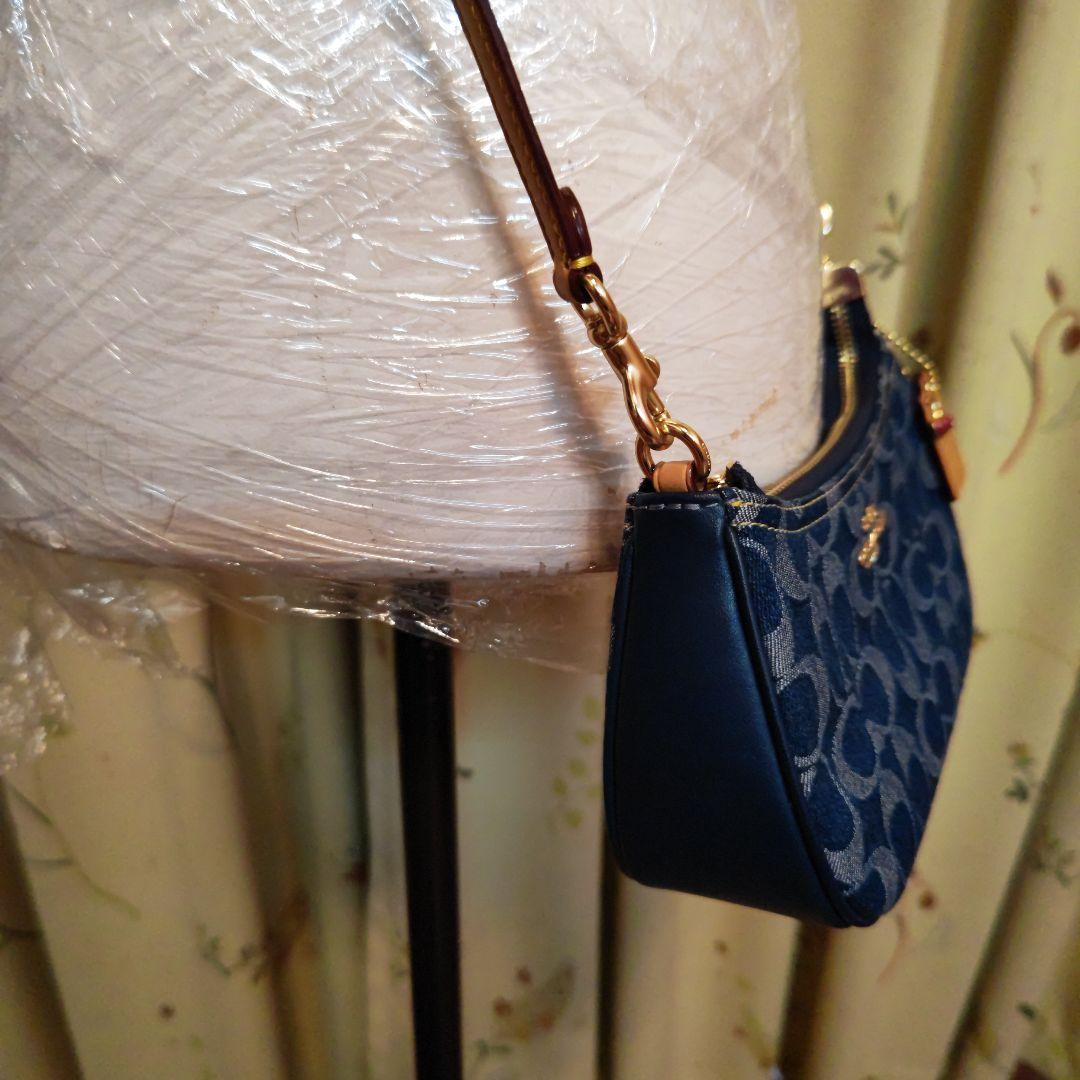 最終お値下げCOACH コーチ ショルダーバッグ ハンドバッグ デニム