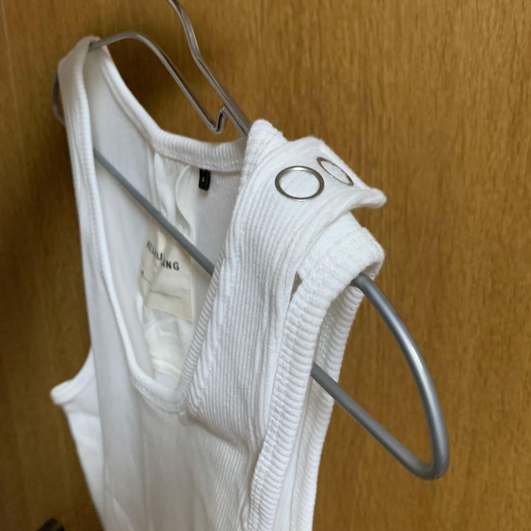 HELMUT LANG ホワイト タンクトップ