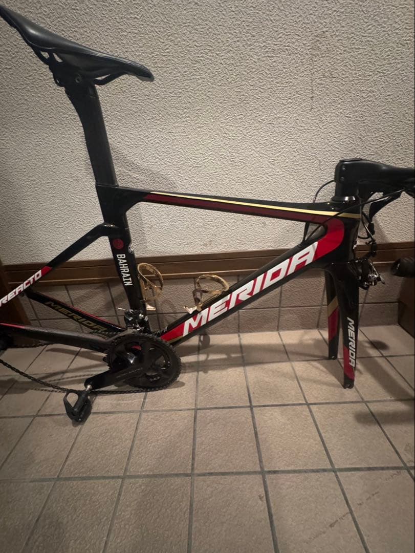 MERIDA REACTO 4000 ホイール抜き