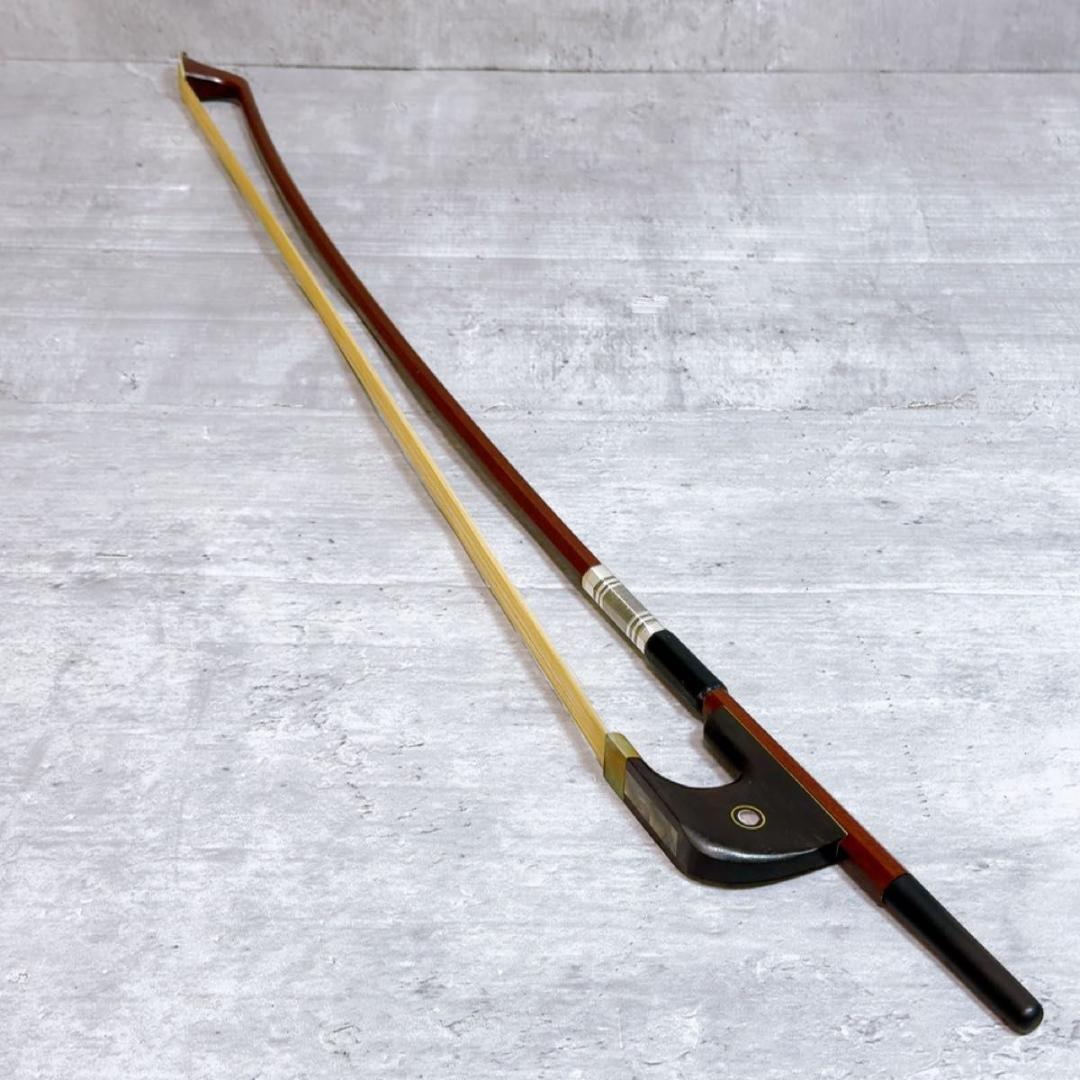 コントラバス　弓　弦楽器　ケース付き