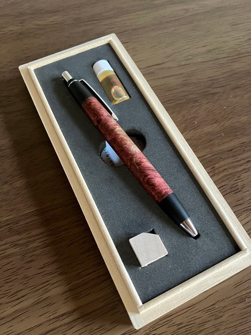 モ*ハ様 野原工芸　スタンダードボールペン　スタビライズドウッド　メープル瘤　2