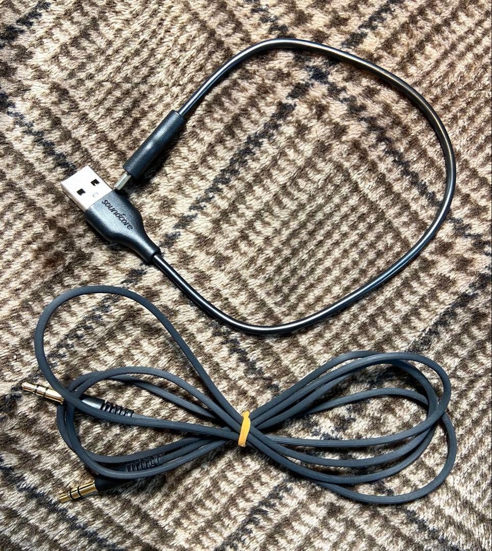 【ほぼ未使用】Anker SoundcoreQ45ワイヤレスヘッドホン付属品完備