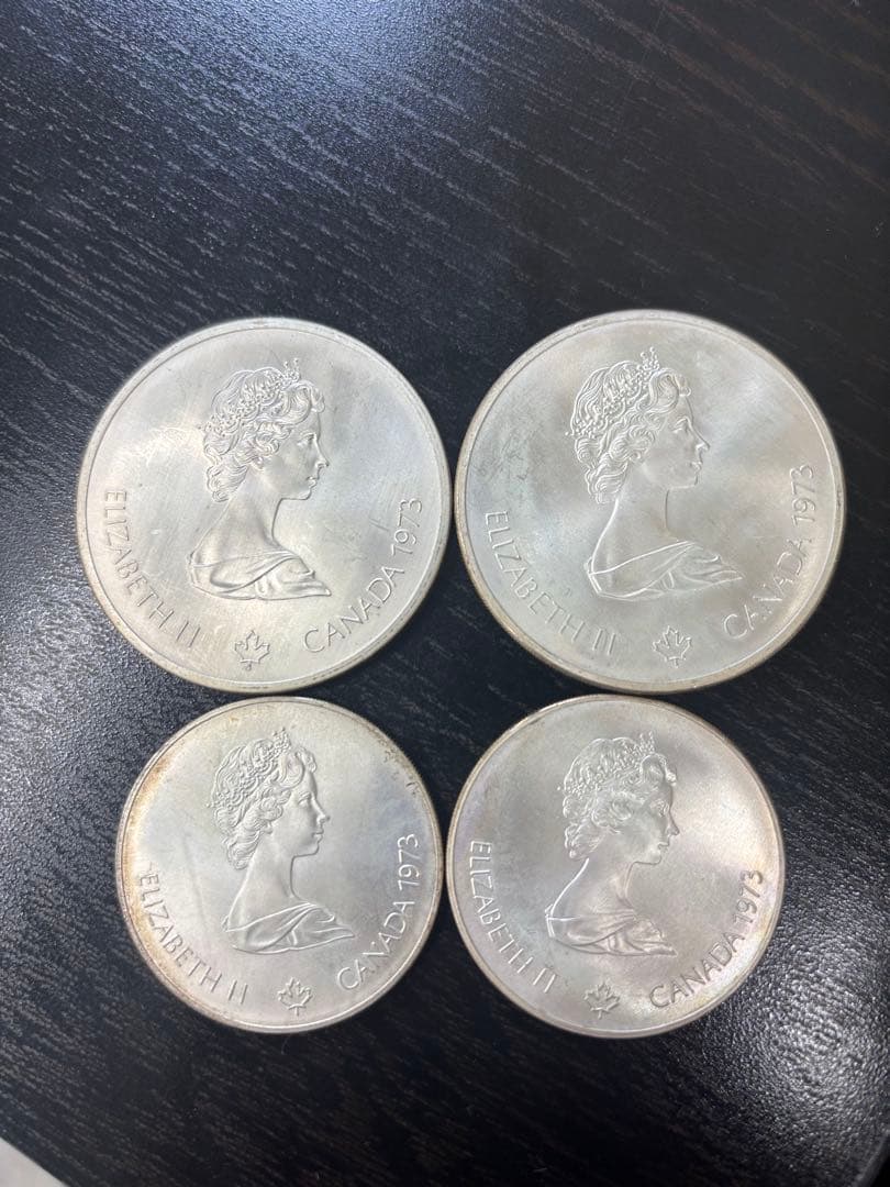 カナダ エリザベス女王 記念セット　4枚