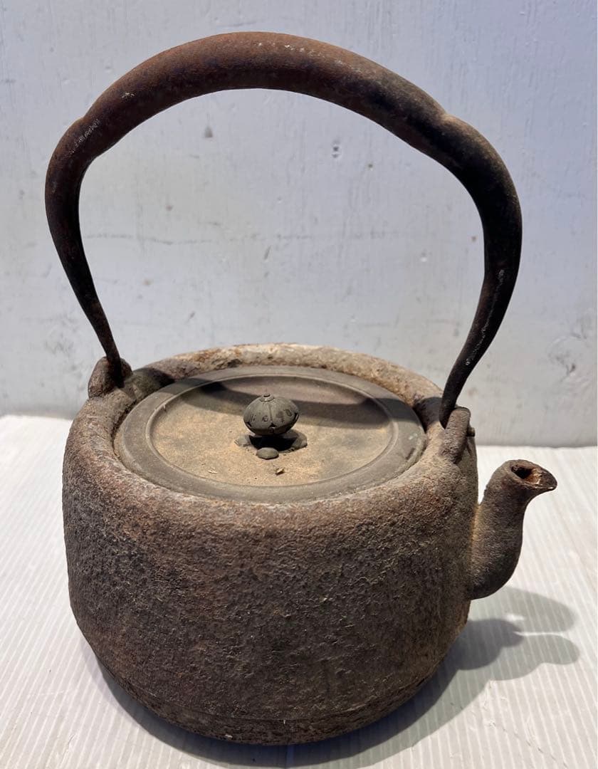 年代物　時代物　龍文堂造 鉄瓶 急須 茶道具 骨董