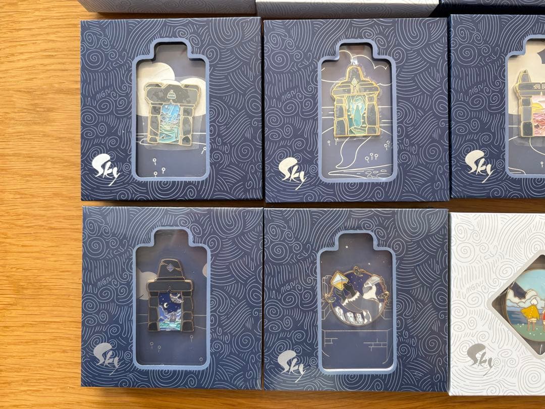 p*A様 sky 星を紡ぐ子どもたち ピンバッヂセット