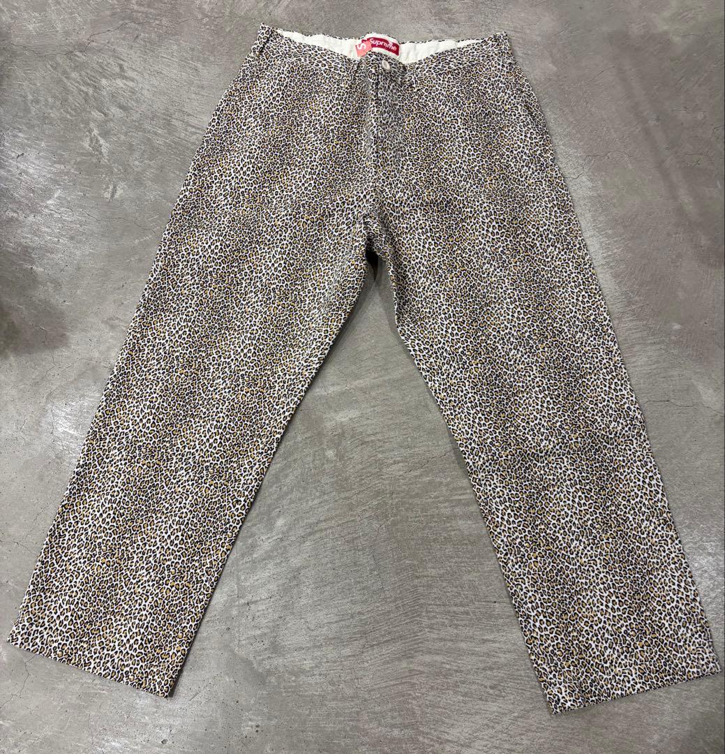 パンツ Supreme Chino Pant Leopard 34