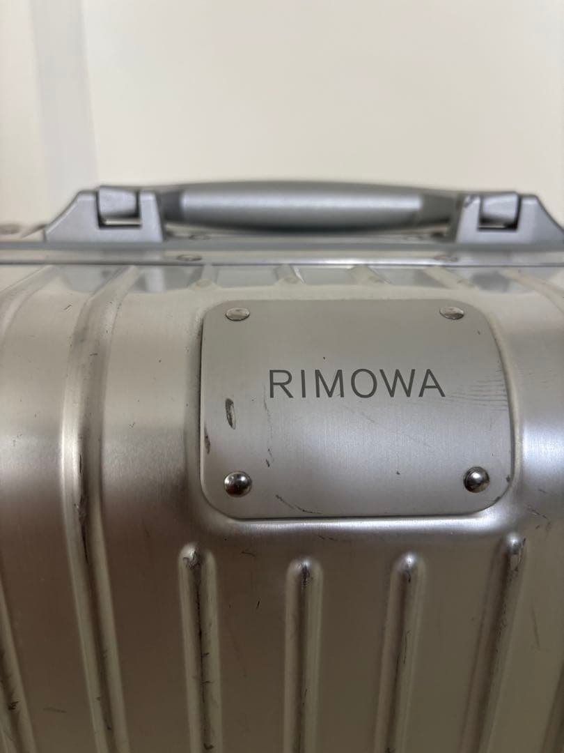RIMOWA オリジナル 35L 4輪スーツケース シルバー