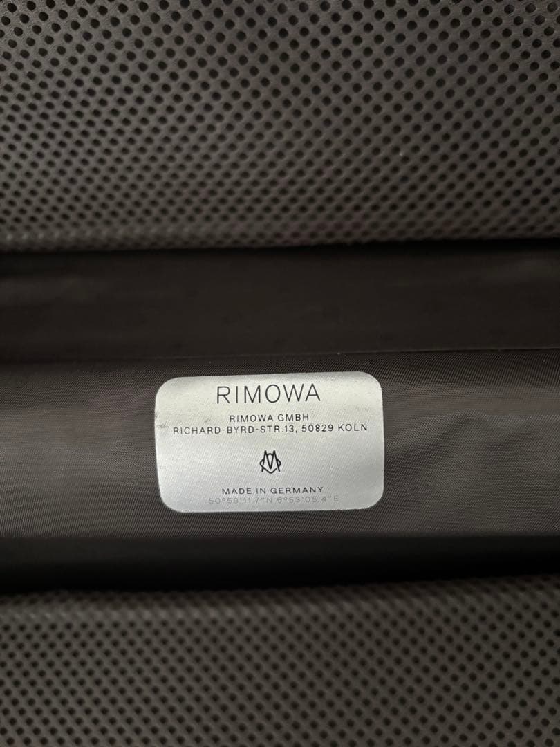 RIMOWA オリジナル 35L 4輪スーツケース シルバー