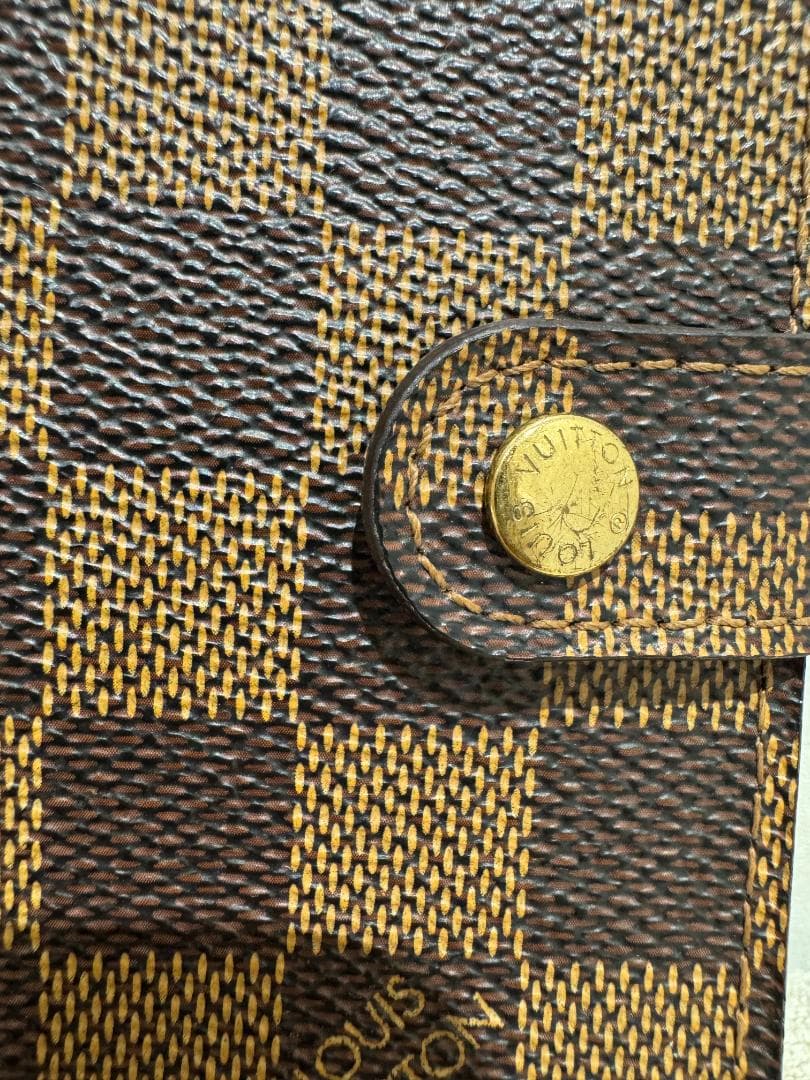 ルヴィトン ダミエ 手帳 ボールペン付(希少！) アジェンダPM CA0044