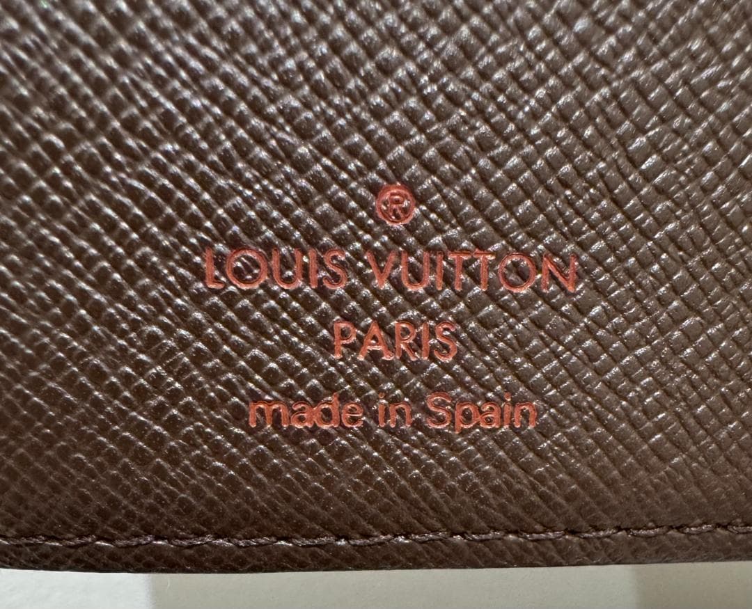 ルヴィトン ダミエ 手帳 ボールペン付(希少！) アジェンダPM CA0044