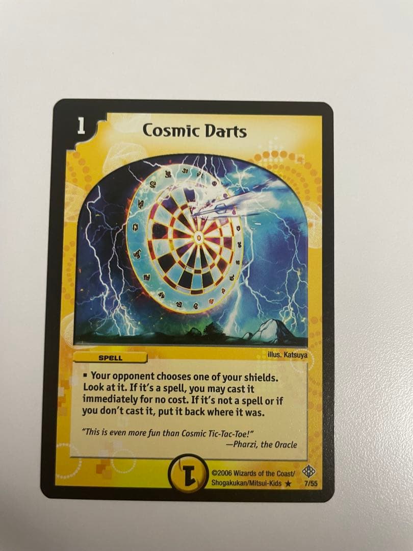 英語版 デュエルマスターズ Cosmic Darts ラッキーダーツ