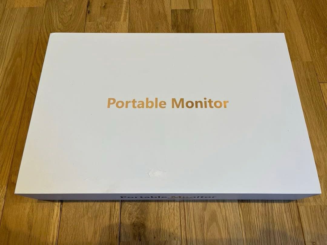 【美品】折りたたみ式2画面モバイルモニター 15.6インチ×2