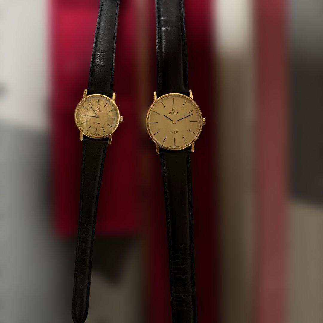 最終値下げOMEGA De Ville 手巻き時計セット