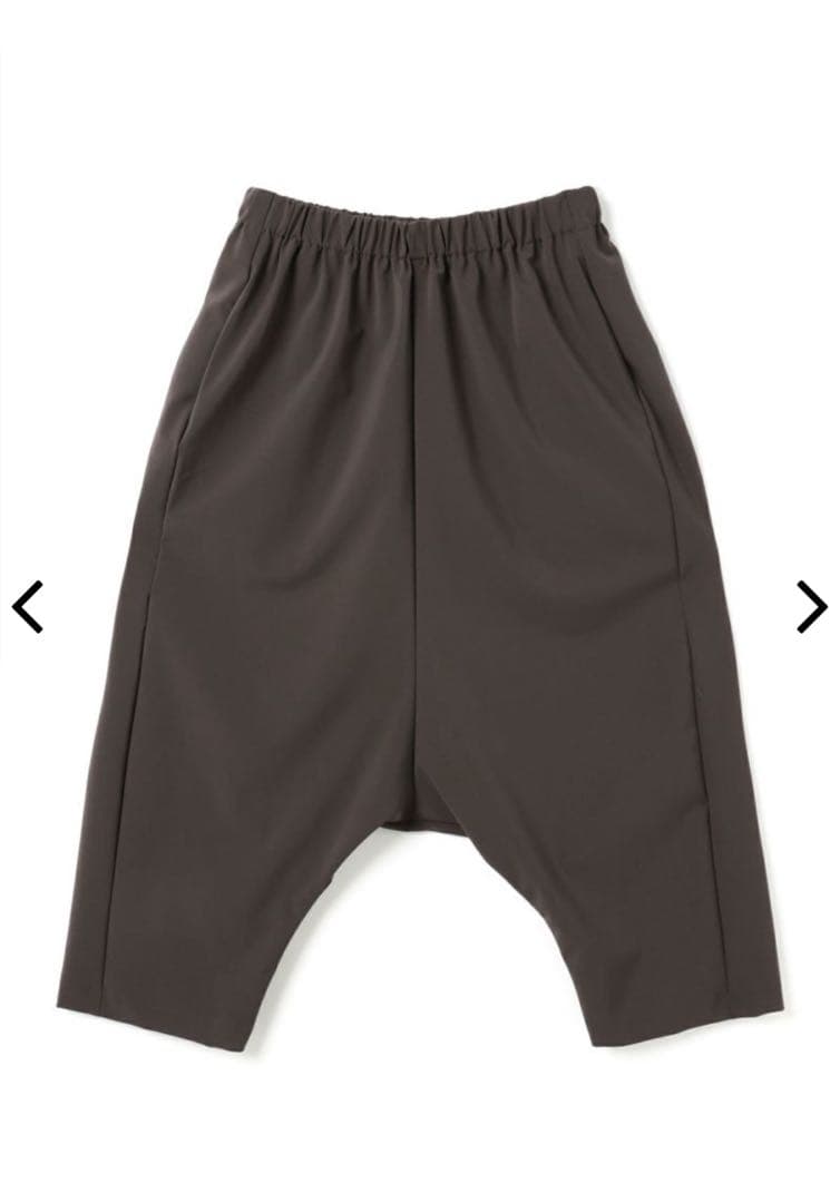 mizuiro ind サルエルパンツ　カラー：チャコールグレー
