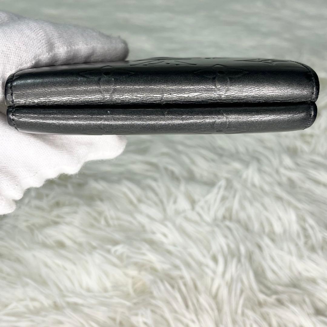 LOUIS VUITTON モノグラムマット　三つ折り財布【美品】