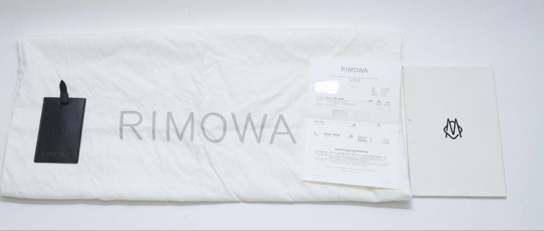 機内　RIMOWA(リモワ) オリジナルキャビンS 保証書・レシート 4輪