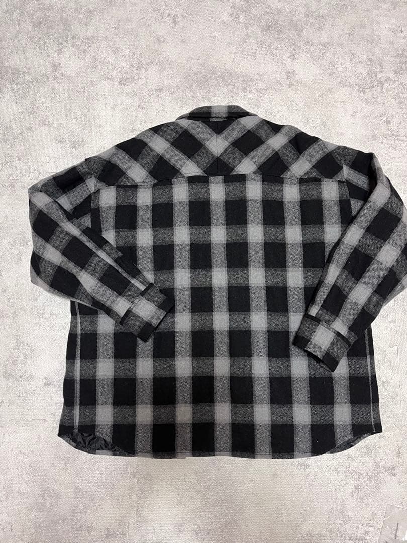 美品 NEIGHBORHOOD バッファローチェック シャツ ジャケット