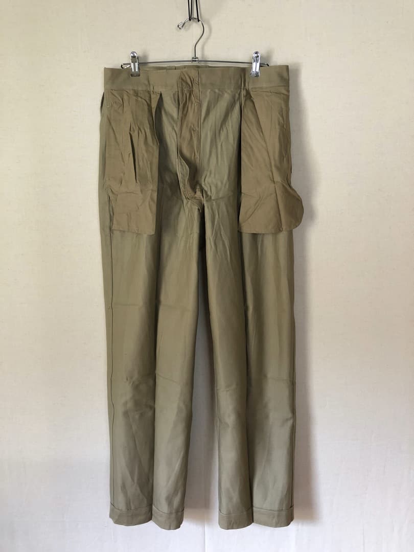 1950S 60S 未使用 デッド フランス軍 実物 M52 チノパンツ