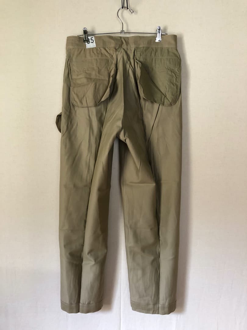 1950S 60S 未使用 デッド フランス軍 実物 M52 チノパンツ