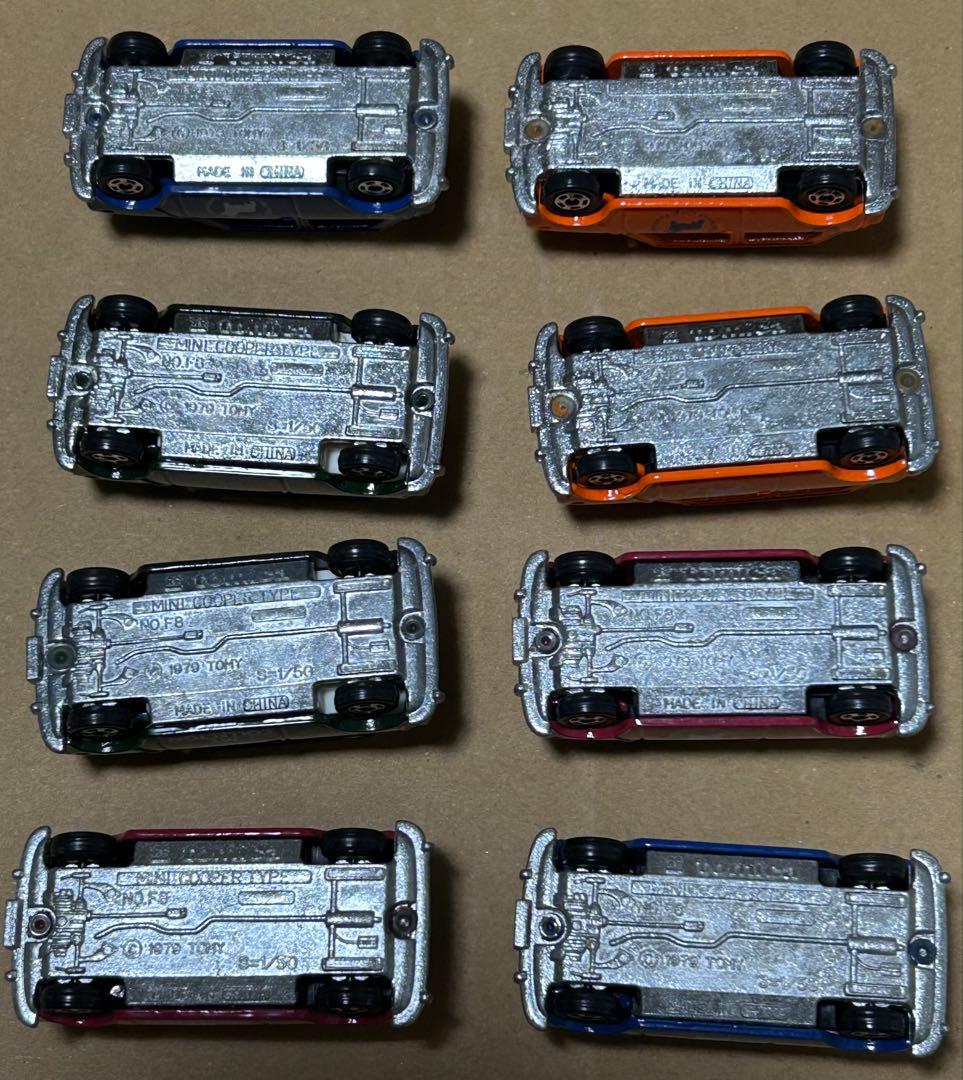 トミカ ミニクーパー コーギークラブ 8台セット