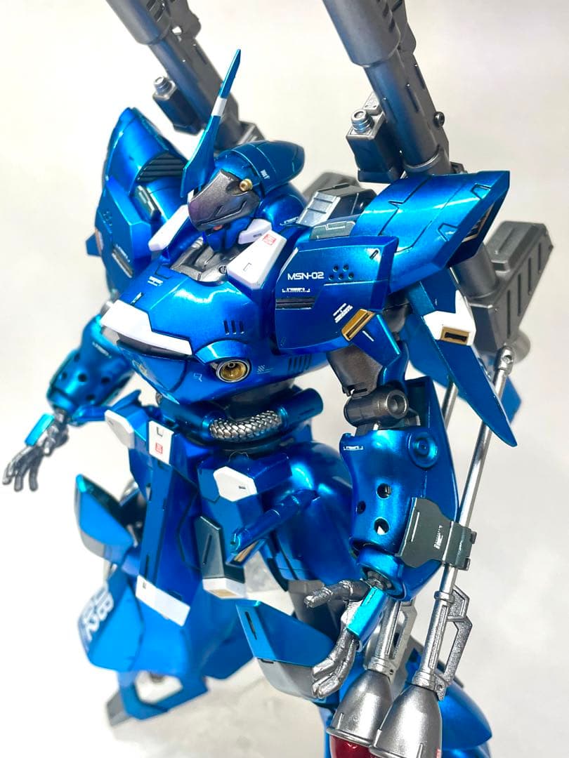 ＭＧ 1/100 ケンプファー・シュヴェーア　キャンディブルー全塗装　完成品