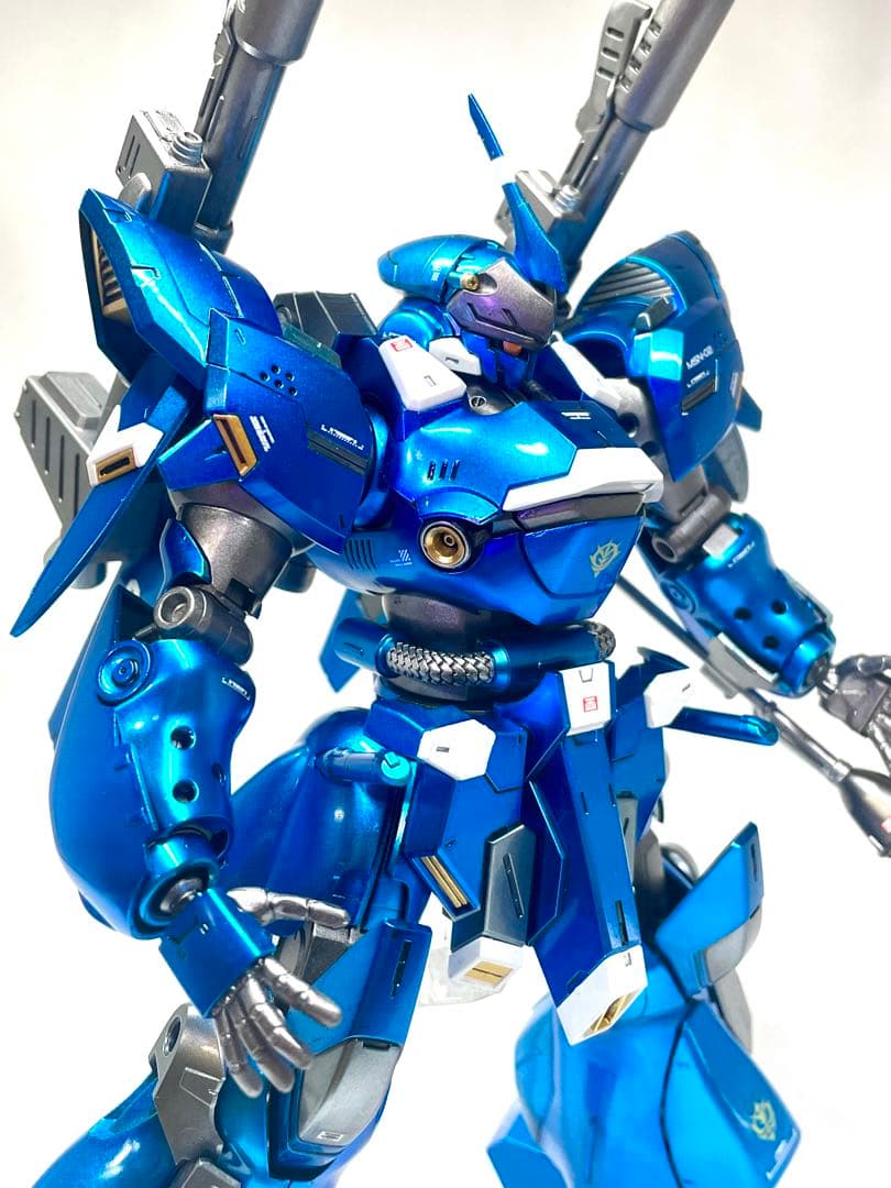ＭＧ 1/100 ケンプファー・シュヴェーア　キャンディブルー全塗装　完成品