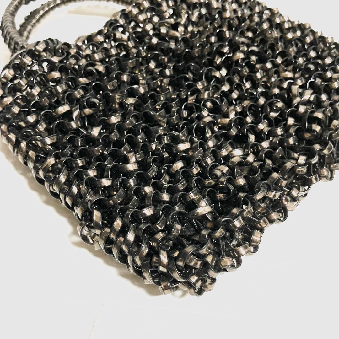 美品✨アンテプリマ ピコ 2way ショルダー チェーン ブラック　ビジュー付き