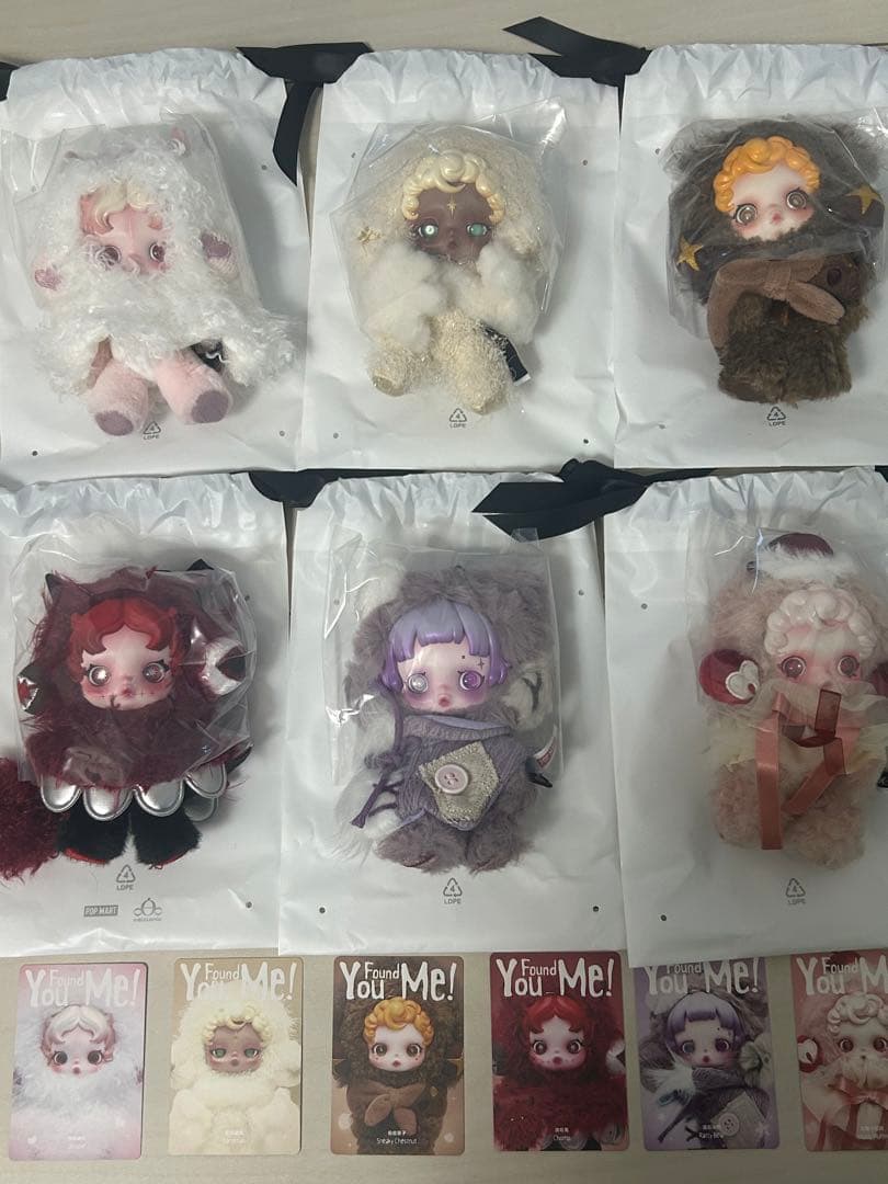 スカルパンダ You Found Me！6体セット