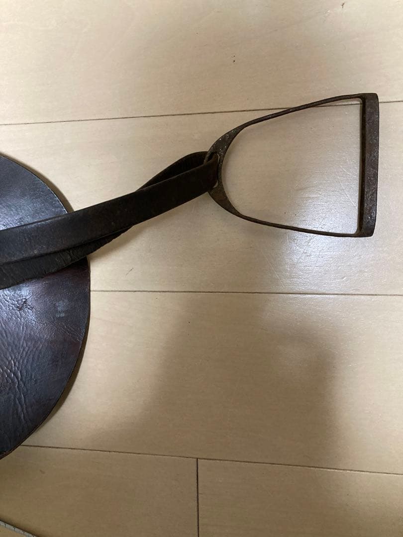 アンティーク　馬場鞍馬具　ポニー用年代物　二つセット