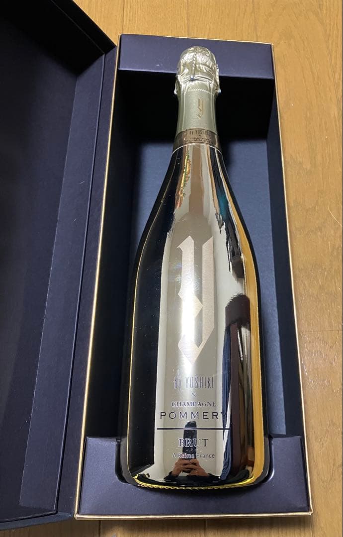 【未開封　新品】YOSHIKI POMMERY シャンパン　ヨシキギフトボックス