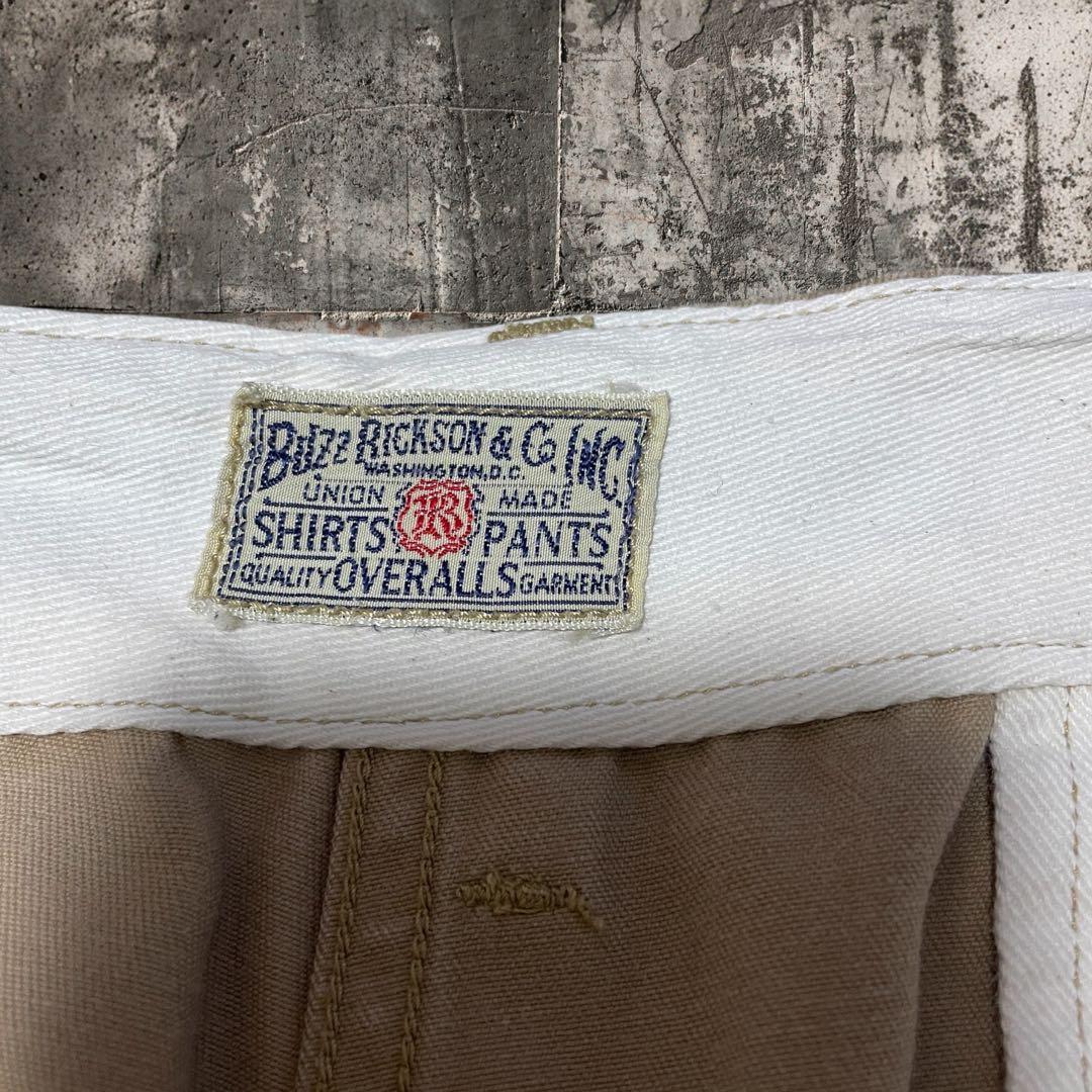 日本製 BUZZ RICKSON'Sオリジナルスペックチノパンツ古着アメカジ