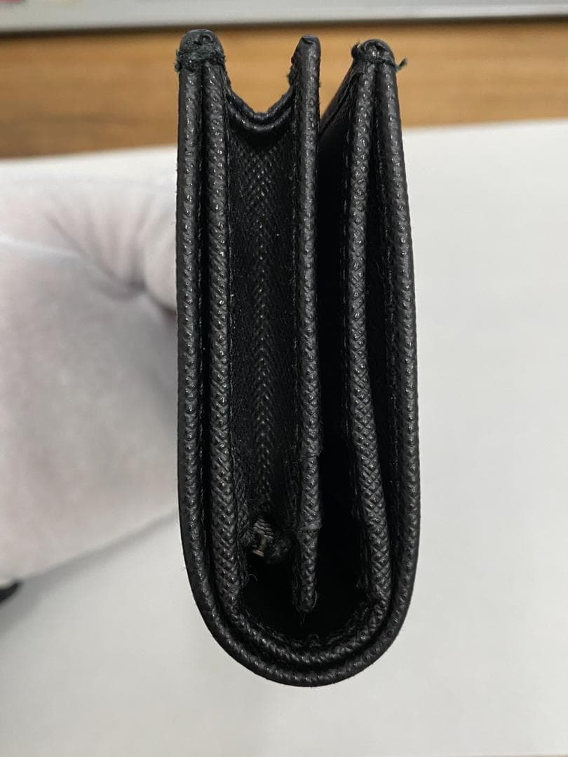 【美品】PRADA プラダ サフィアーノ レザー 財布