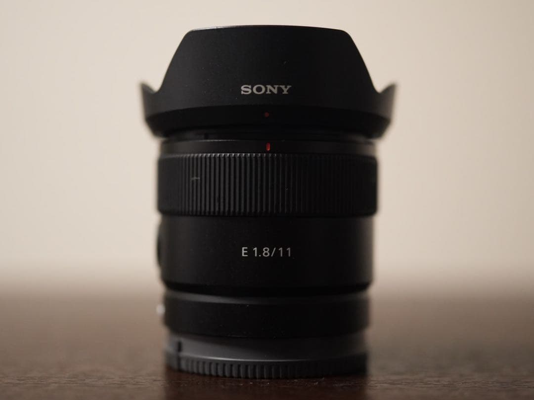 【最終値下げ】SONY E 11mm F1.8 広角単焦点レンズ