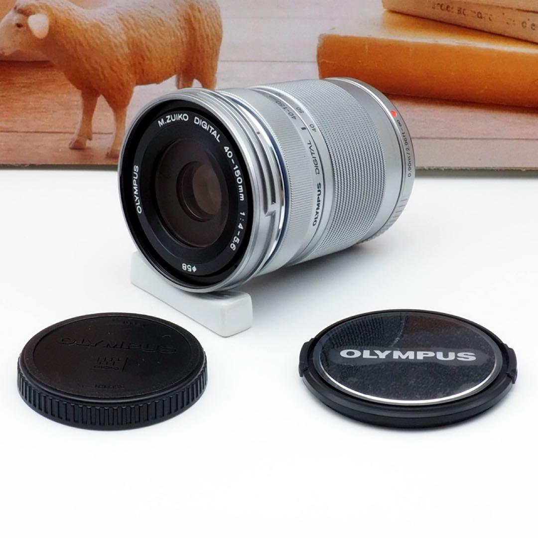 ⭐️オリンパスM.ZUIKODIGITAL40−150mm 望遠ズームレンズ美品！