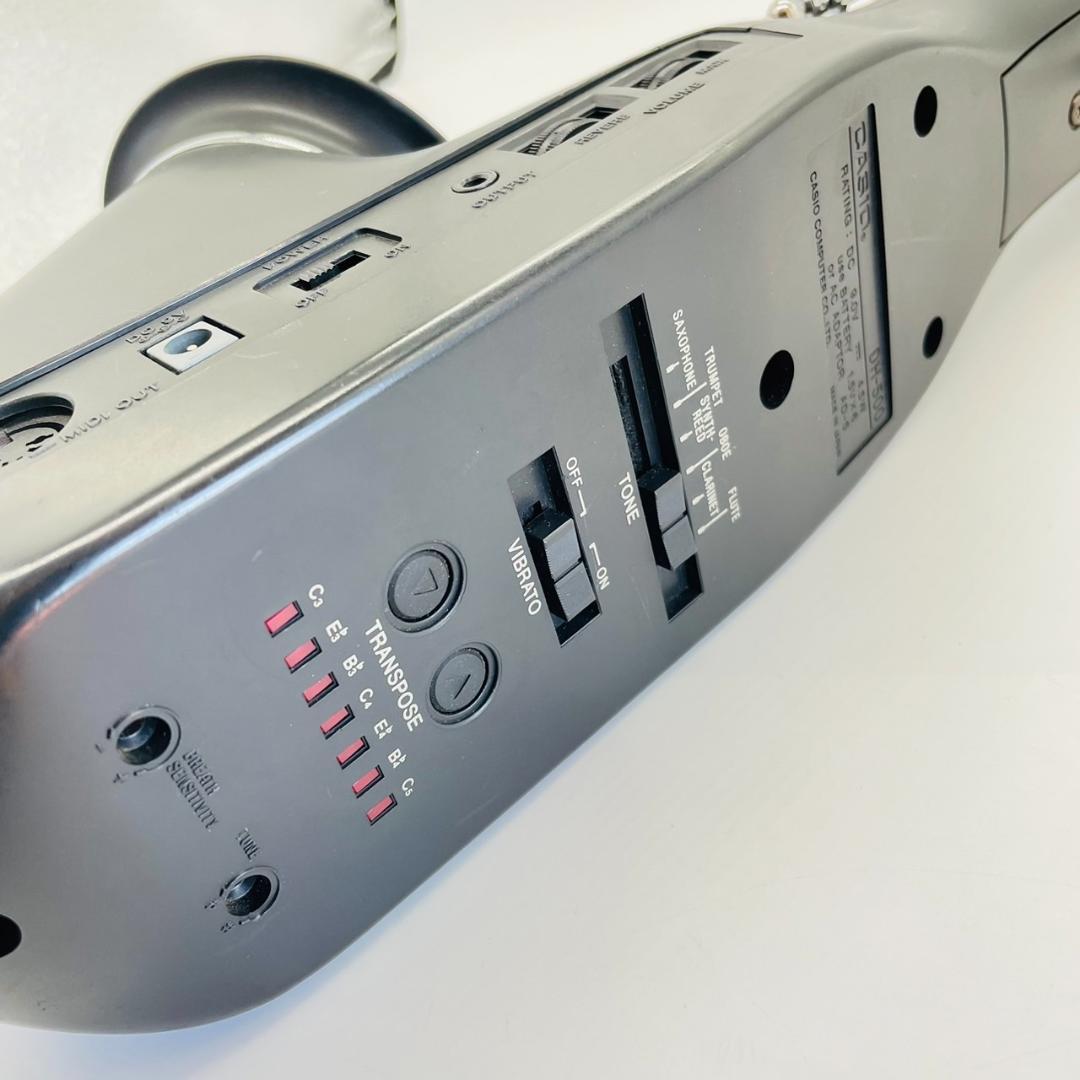 【送料込み】カシオ☆デジタルホーン DH-500☆アダプター付☆ジャンク