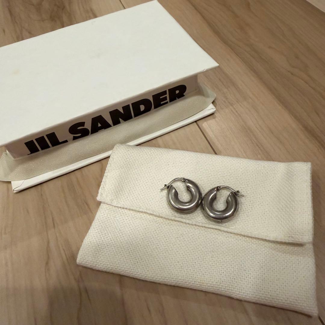 JIL SANDER フープピアス