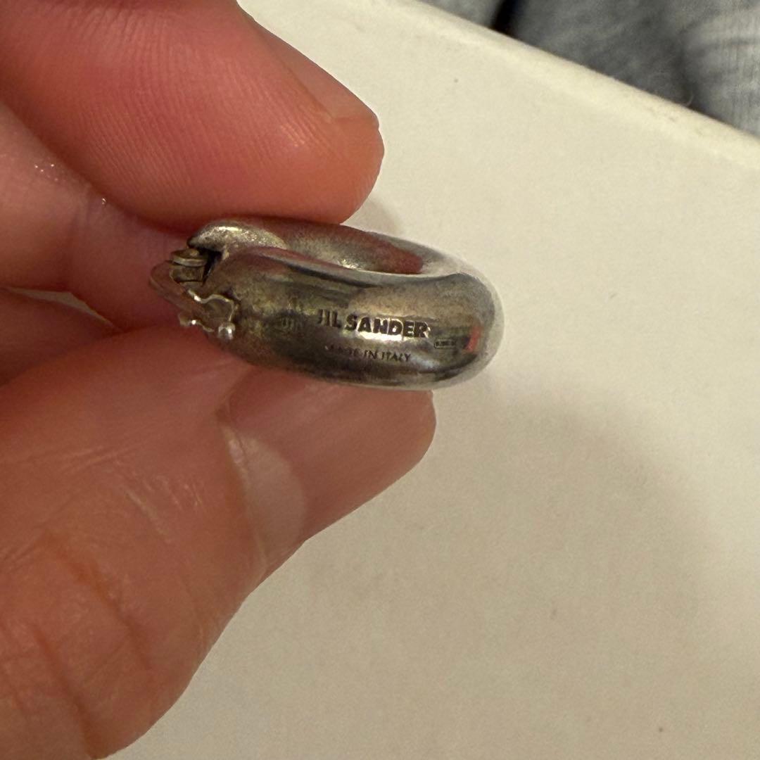 JIL SANDER フープピアス