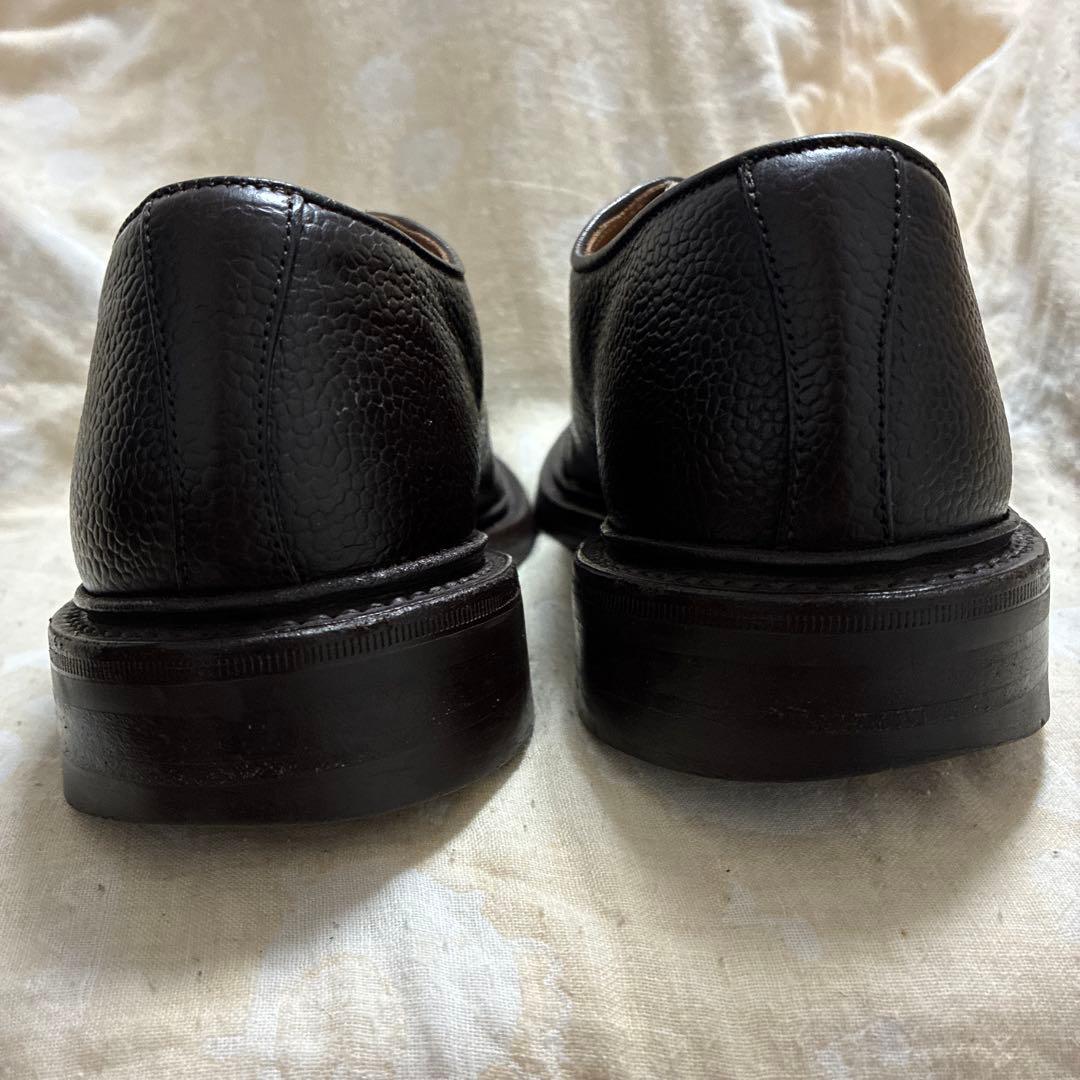 トリッカーズ　ロバート　プレーントゥ　グレインレザー　ブラウン　UK6.0