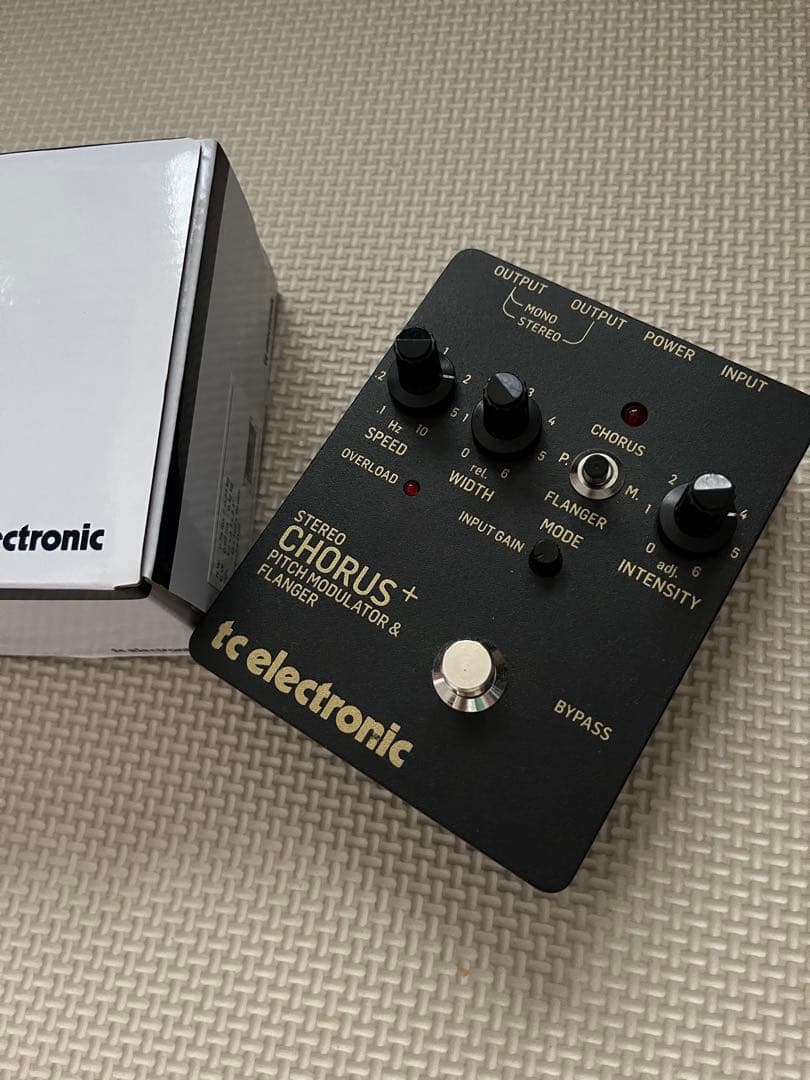 早い者勝ち！コーラス+ tc electronic