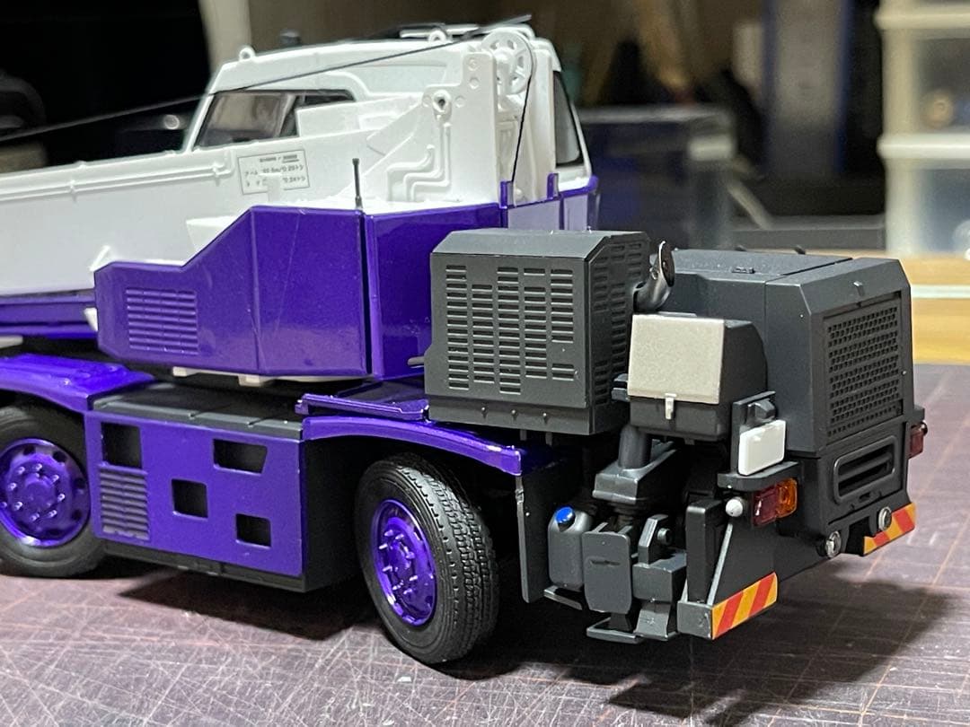 デコトラ‼️1/35★ラフタークレーン★完成品‼️