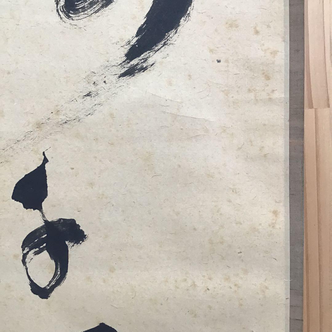 K茶道具　掛軸　松樹千年翠　松尾流十代不染斎筆、葆光斎書付　共箱紙箱S980KJ