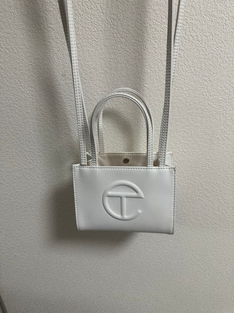 テルファー　バック　ホワイト　白